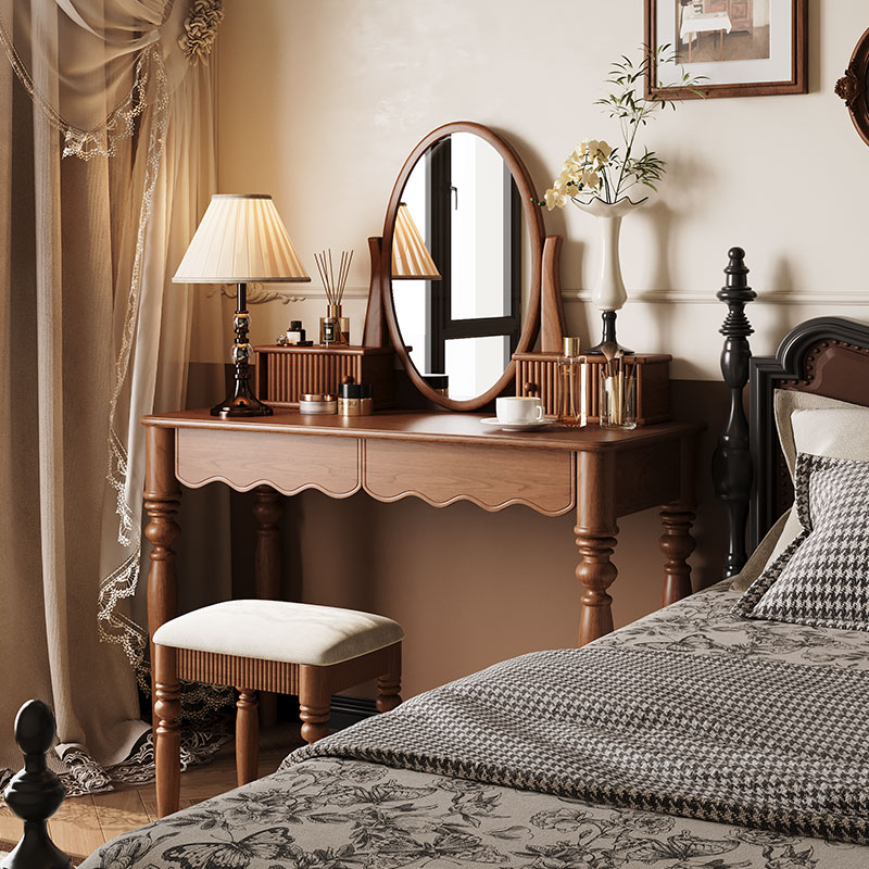 Armadietto portaoggetti Toelet - Dressing Table Vanity With Lighted Mirror recensione e prezzo