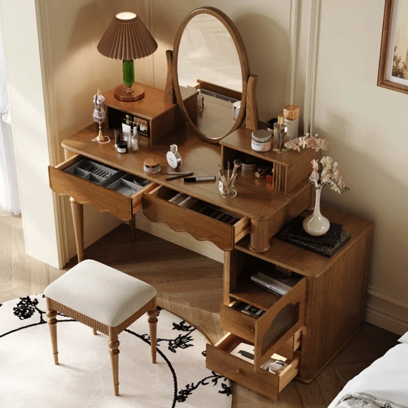 Armadietto portaoggetti Toelet - Dressing Table Vanity With Lighted Mirror recensione e prezzo