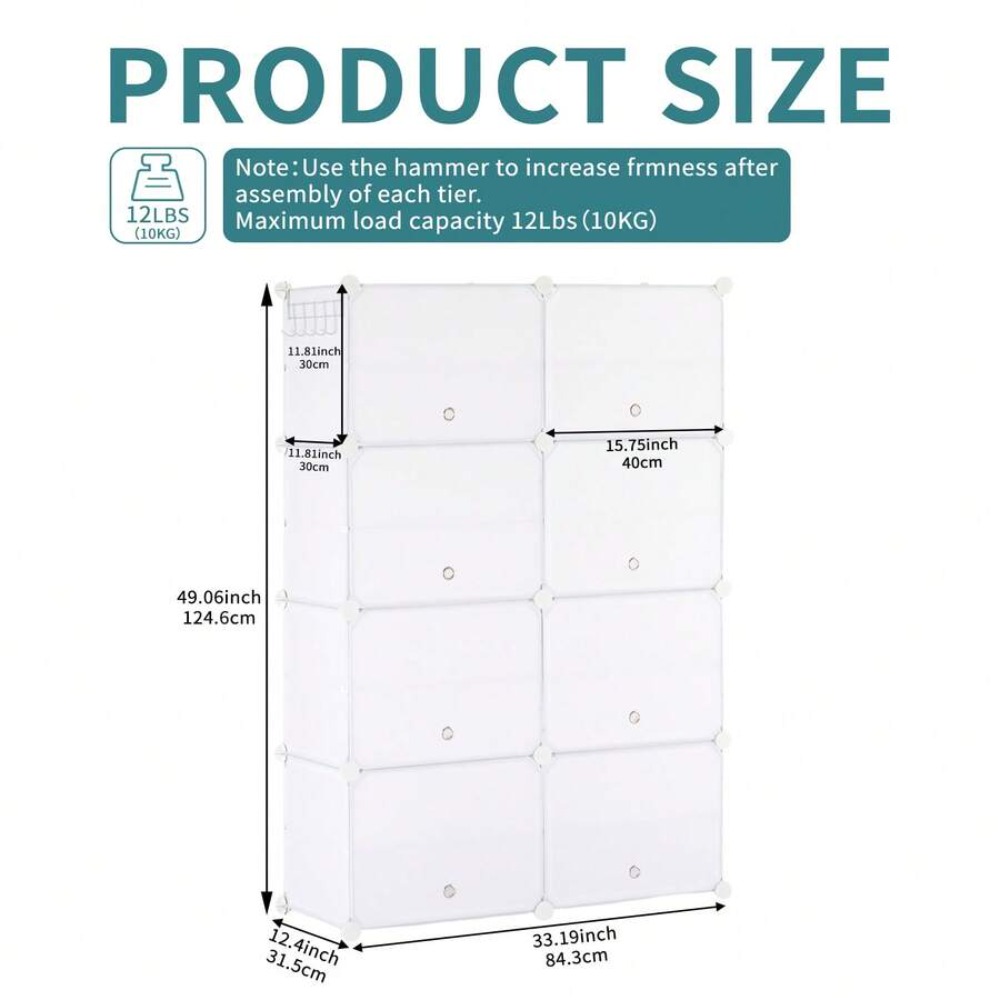 Mobiletto Portascarpe a 8 Ripi - Shoe Rack Cabinet Narrow Entryway recensione e prezzo