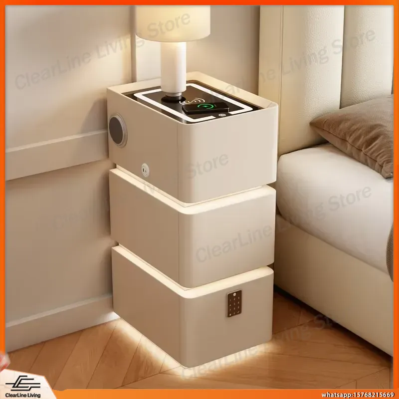 Comodino Ultra Sottile Gallegg - Floating Nightstand With Led Light recensione e prezzo