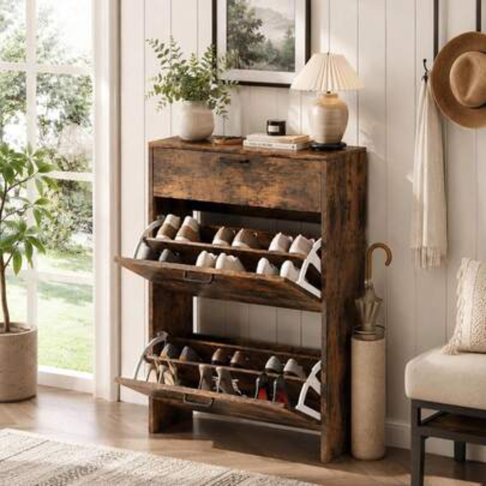 Mobiletto Portascarpe Sottile  - Shoe Rack Cabinet Narrow Entryway recensione e prezzo