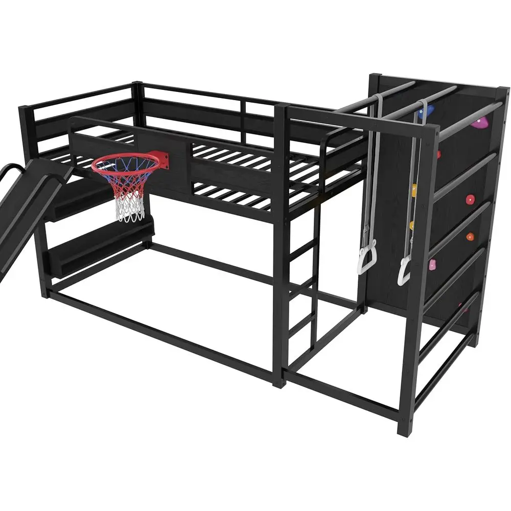 Letto a Castello in Metallo co - Bunk Bed With Stairs And Slide recensione e prezzo