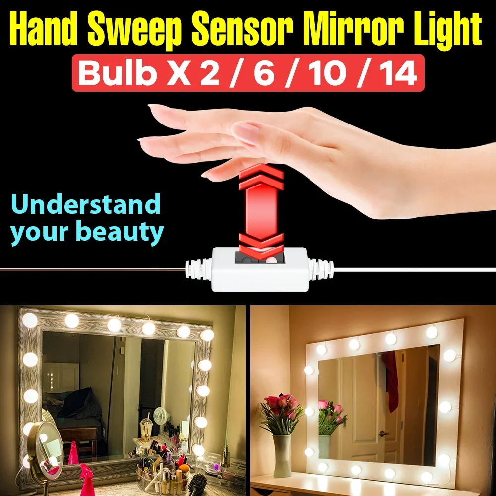 Luci LED per Trucco da Donna,  - Dressing Table Vanity With Lighted Mirror recensione e prezzo