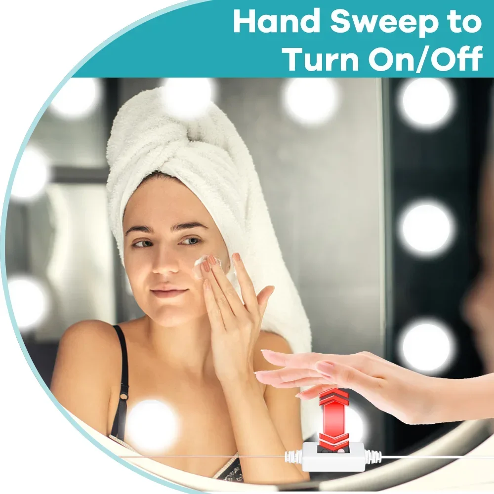 Luci LED per Trucco da Donna,  - Dressing Table Vanity With Lighted Mirror recensione e prezzo